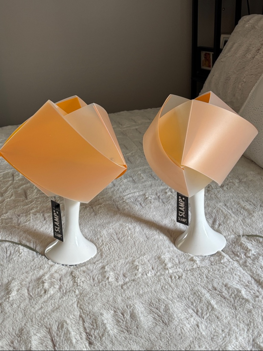100% Italian made Slamp Gemmy table top lamps!! Uniquely designed!!